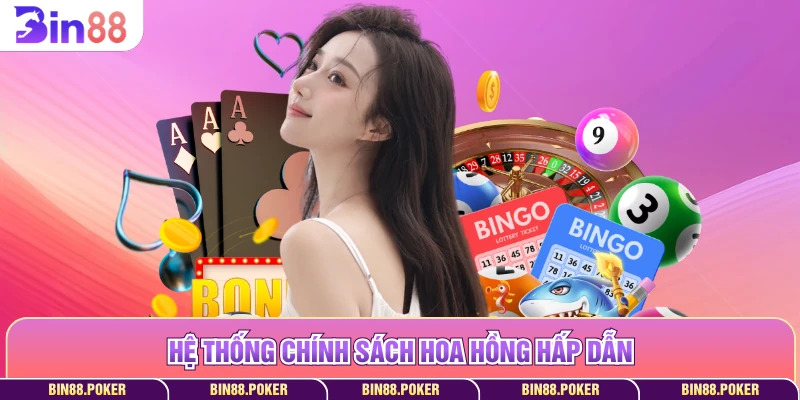 Hệ thống chính sách hoa hồng hấp dẫn