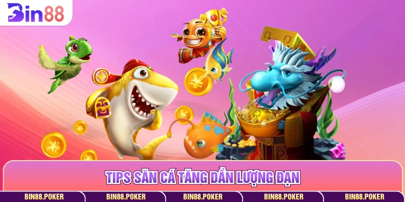 Tips săn cá tăng dần lượng đạn